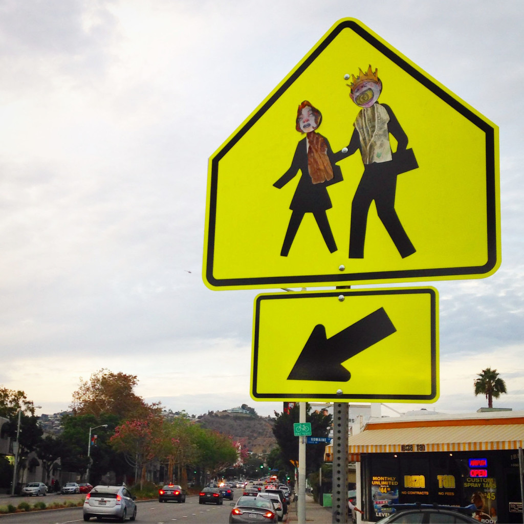 streetartlosangeleswalksign
